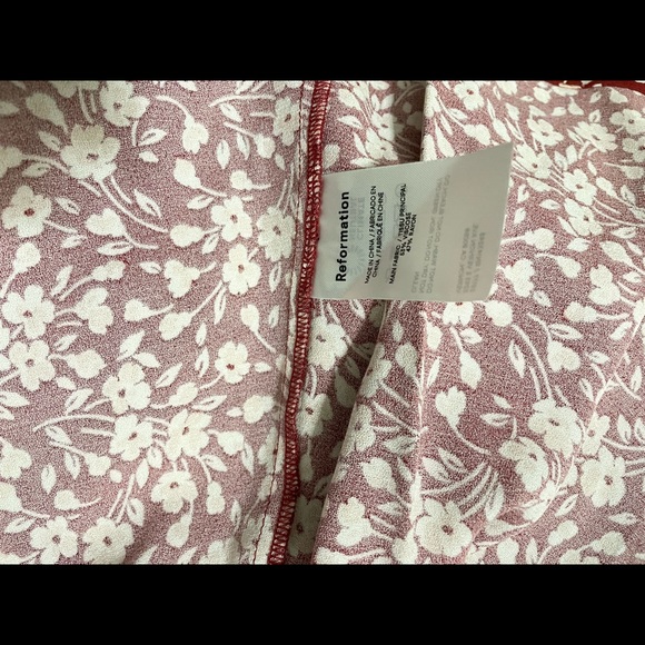 Reformation Zoe Skirt Flower Girl 🌸 - Picture 4 of 6